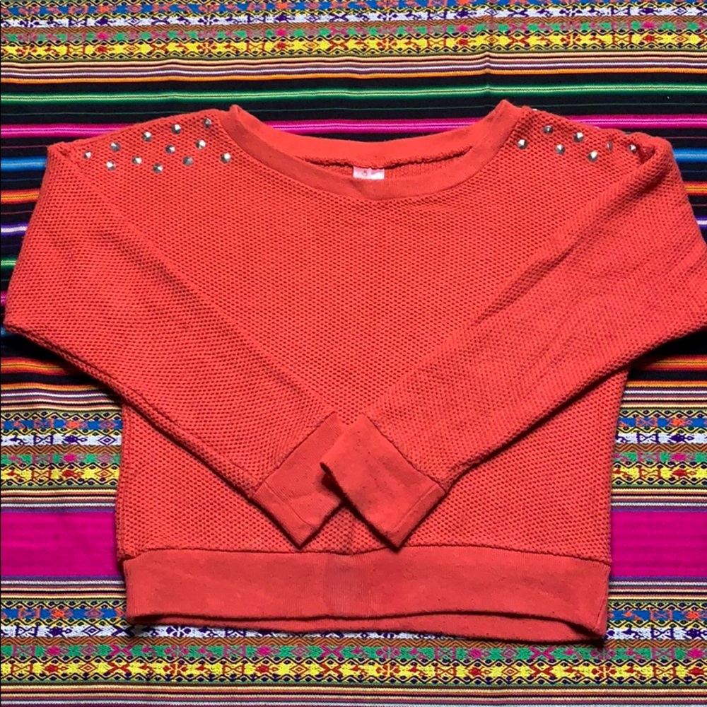 Studded sweater
